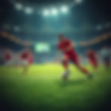 Experience Live Soccer Action Live soccer match broadcast