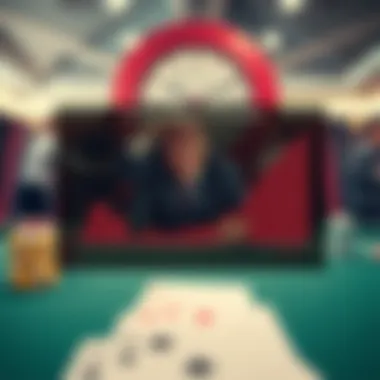 Graph showcasing the societal impacts of gambling