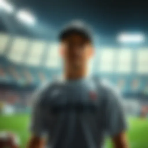 Conceptual illustration of sports betting