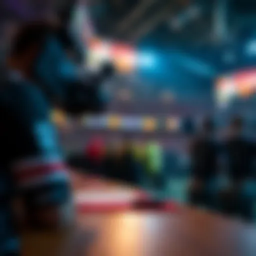 Dynamic Sports Broadcasting Dynamic sports broadcasting scene