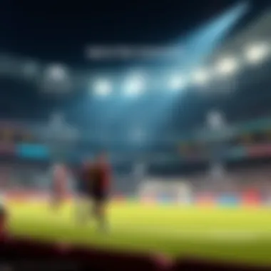 Infographic showing the structure of a sports community