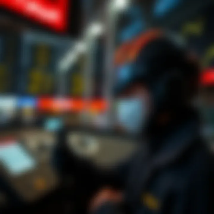 Illustration depicting security measures in telephone betting