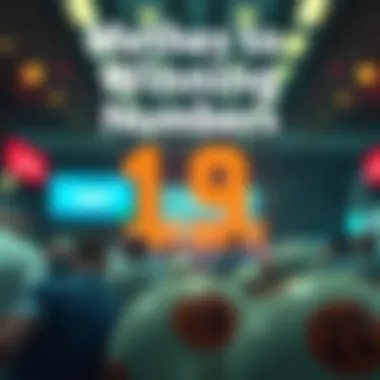 Visual representation of winning number verification methods