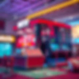 An abstract representation of a unique betting platform